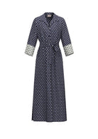 Emme Marella Abito Donna Emmfolgore Blu Rombi 2615221101200 009 EMME MARELLA 