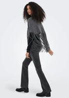 Jacqueline De Yong Bolero Donna Andrea Grigio Medio 15356040 Dark Grey Melange JACQUELINE DE YONG 