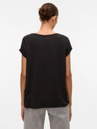 Vero Moda T-Shirt Donna Ava Nera 10284468 Black VERO MODA 