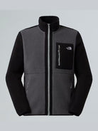 The North Face Giacca In Pile Uomo Yumiori Con Cerniera Integrale Grigio Antracite Nero Grigio Monumento NF0A883R WVO THE NORTH FACE 