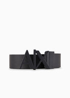 Armani Exchange Cintura Uomo Nera Logo Nero 951017 CC505 61120 ARMANI EXCHANGE 