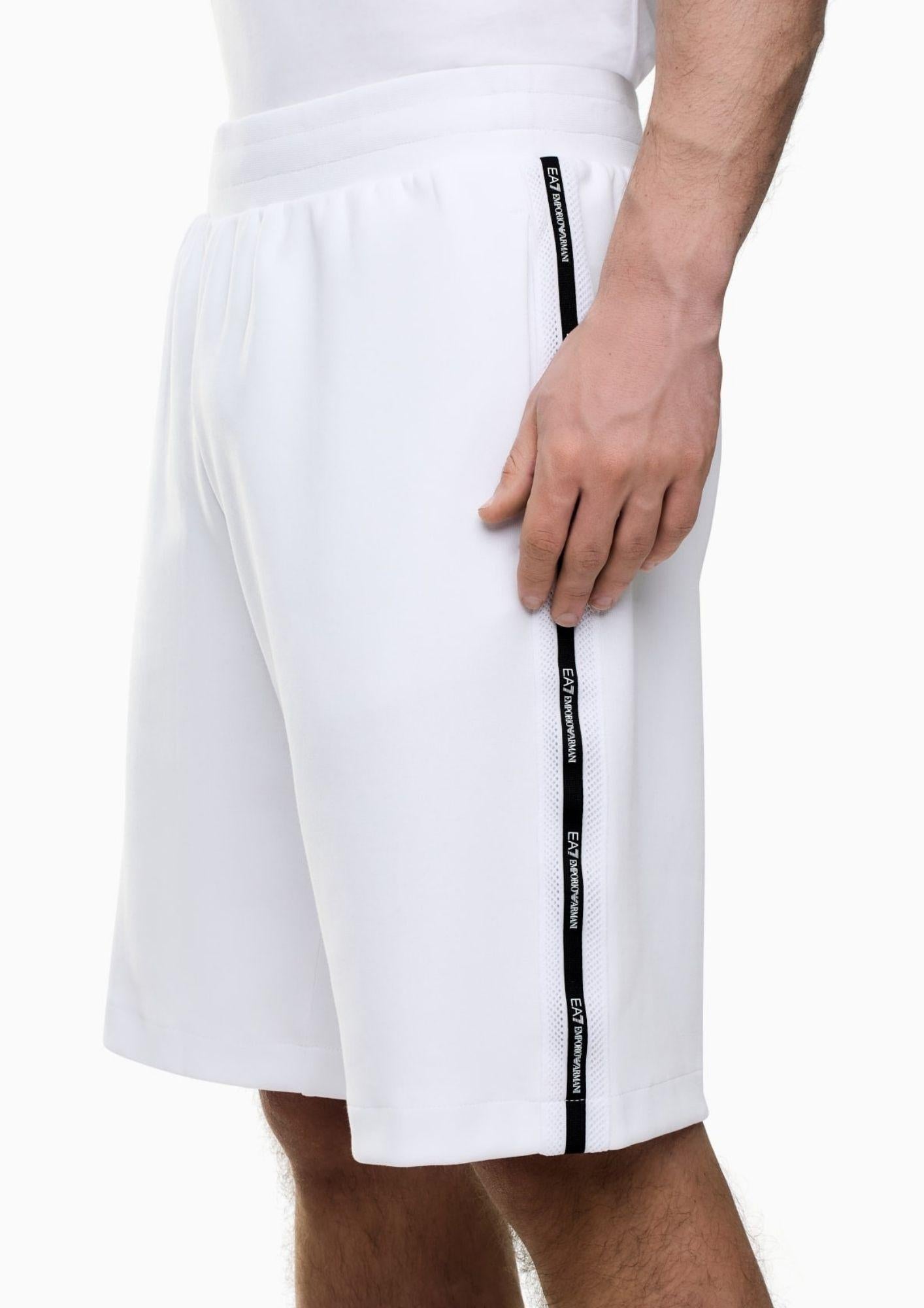 EA7 Emporio Armani Bermuda Uomo Bianco 7M001481 AF12660 U0002 EA7 EMPORIO ARMANI 
