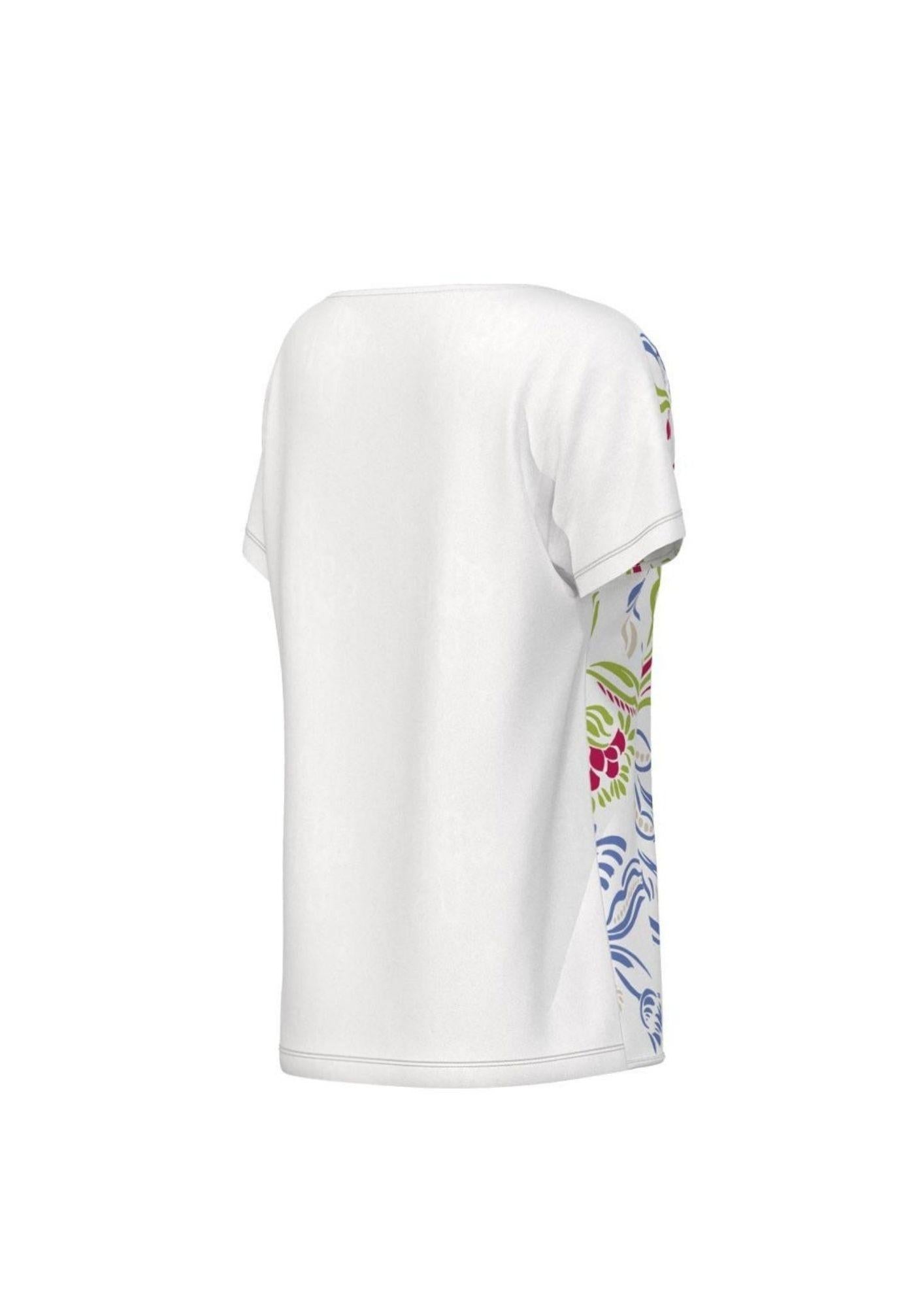 Emme Marella Maglia Donna Emmguglia Bianca a Fiori 2615111162200 001 EMME MARELLA 