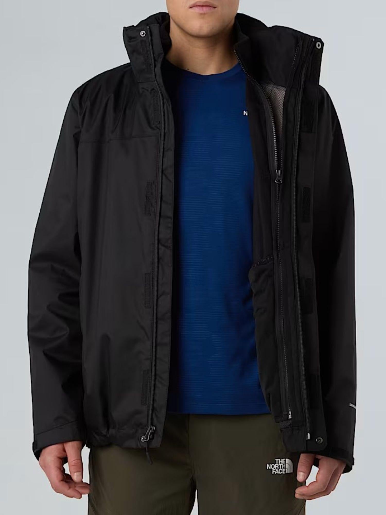 The North Face Giacca 3 in 1 Triclimate Uomo Evolve II Nera NF00CG55 JK3 THE NORTH FACE 