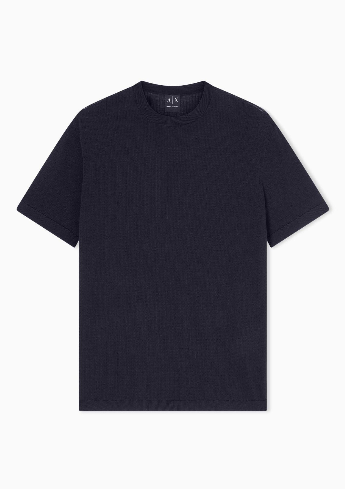 Armani Exchange Maglia Uomo Blu Navy XM002439 AF22249 UB101 ARMANI EXCHANGE 