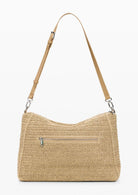 Desigual Borsa Donna Bag Half Logo Raffia Leiria Beige 26SAXO04 1014 DESIGUAL 