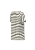 Emme Marella T-Shirt Donna Emmfervida Bianca Righe Blu 2615971021200 007 EMME MARELLA 