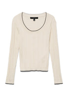 Vero Moda Pullover Donna Nina Bianco Panna 10331331 Birch W. BLACK VERO MODA 