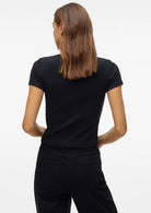 Vero Moda T-Shirt Donna Chloe Nera 10306894 Black VERO MODA 