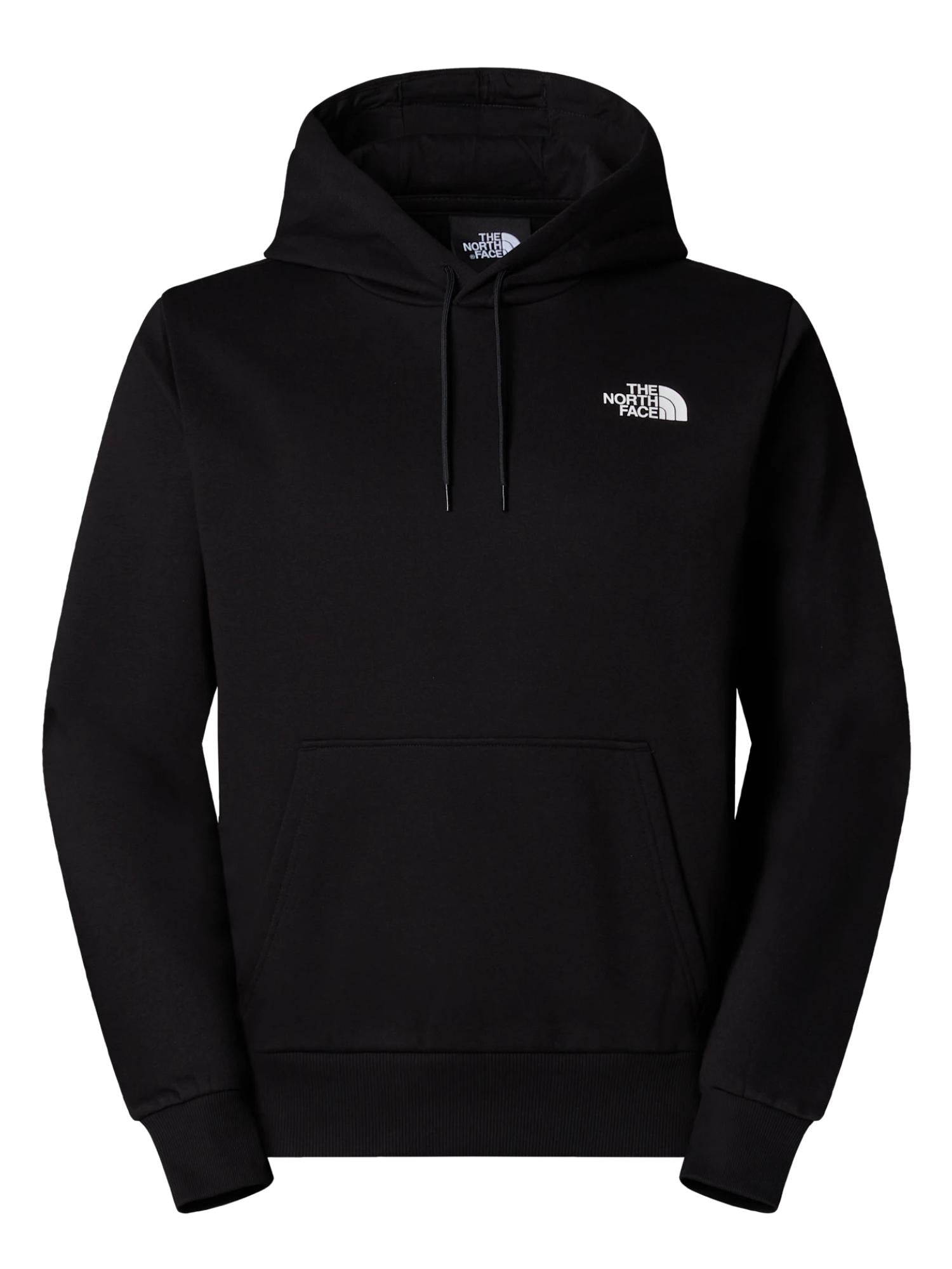 The North Face Felpa Uomo Simple Dome Con Cappuccio Nero NF0A89FC JK3 THE NORTH FACE 