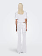 Only Jeans Donna Medium Blue Onlreese 15309845 White Denim ONLY 