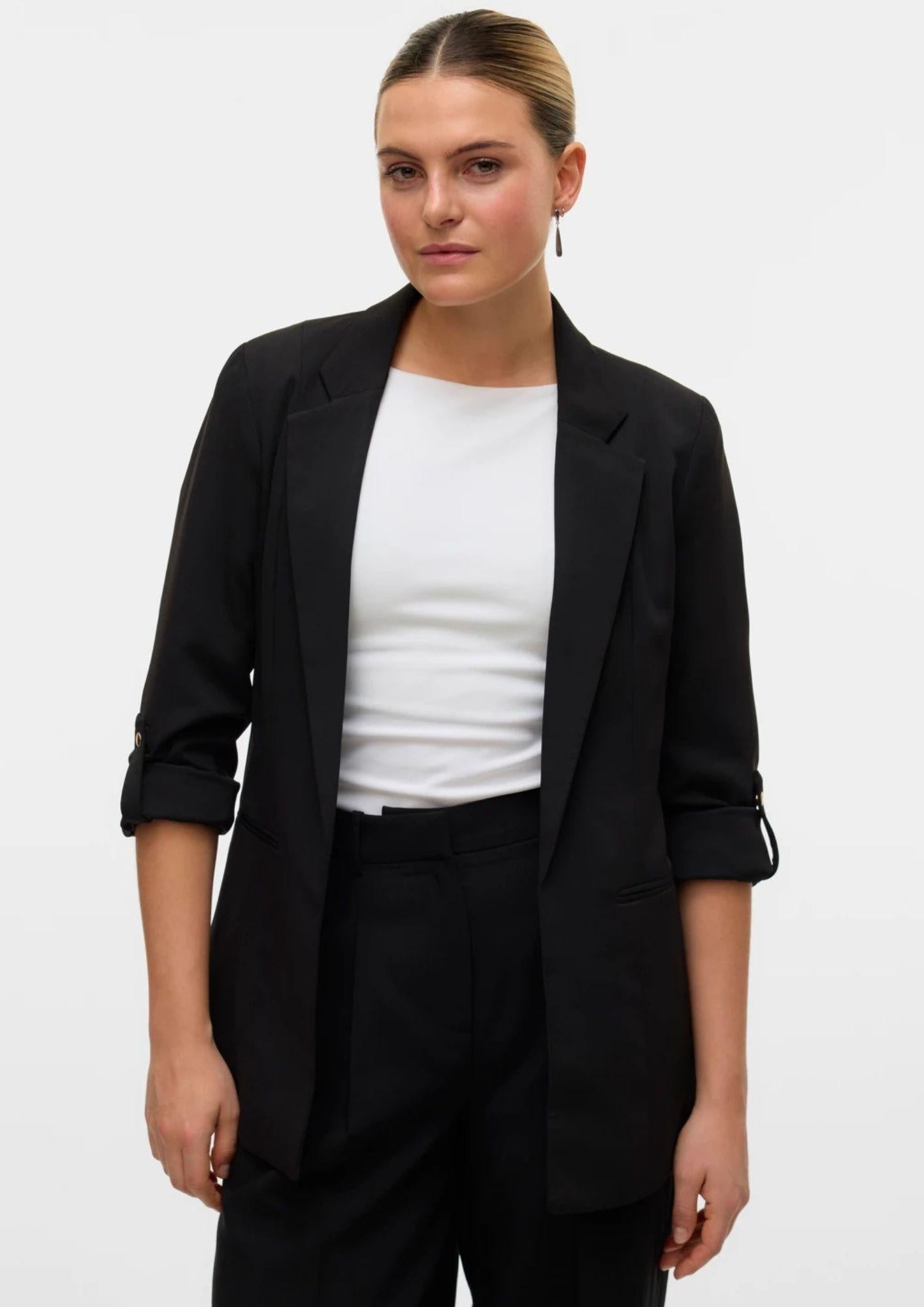 Vero Moda Giacca Donna Gloria Nera 10329200 Black GOLD BUTTON VERO MODA 