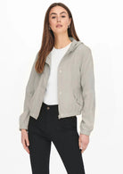 Jacqueline De Yong Giubbino Donna Hazen Grigio 15236012 Moonbeam WHITE JACQUELINE DE YONG 