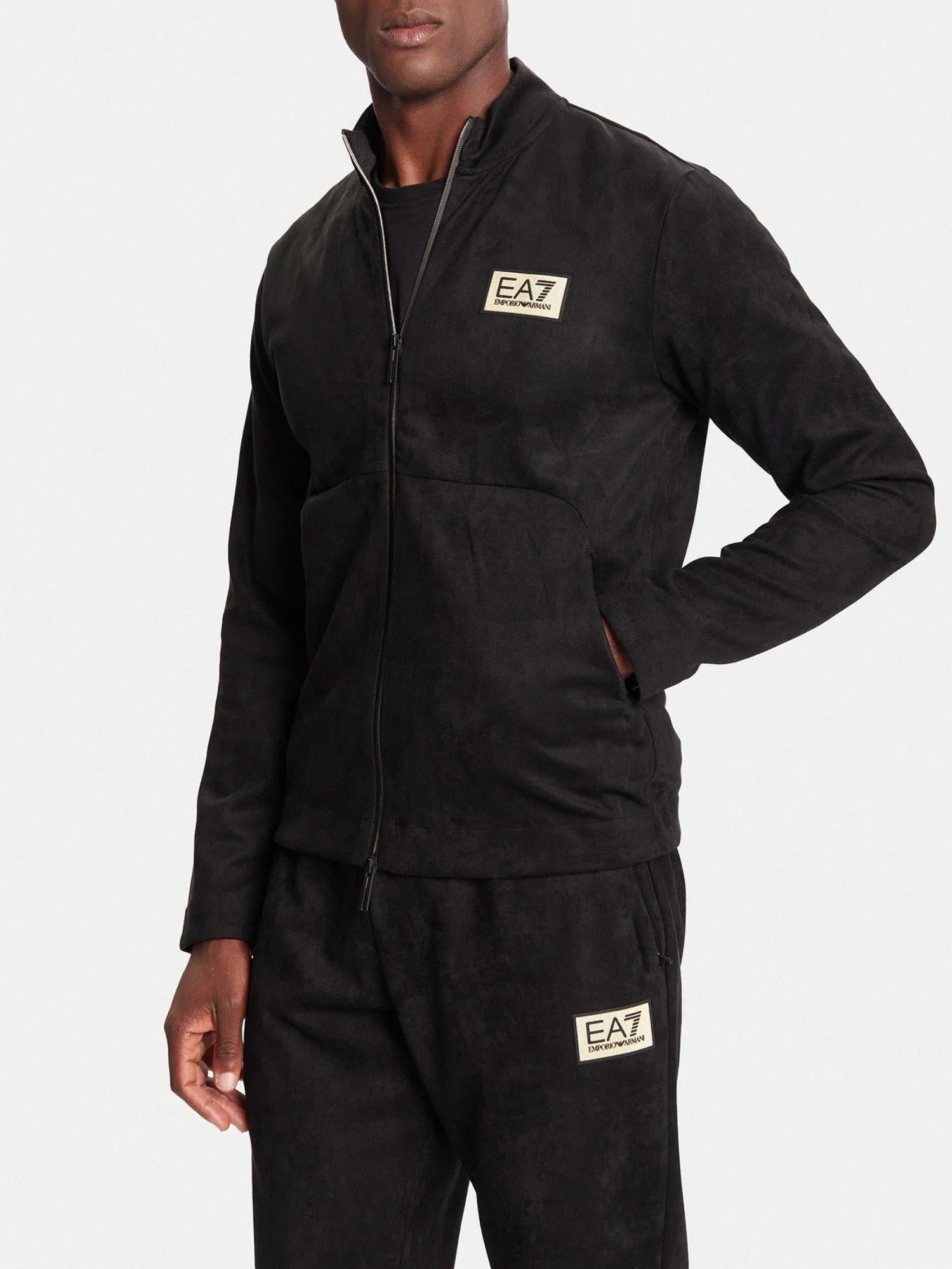 EA7 Emporio Armani Felpa Uomo full zip Nero 7M000674 AF16718 UC001 EA7 EMPORIO ARMANI 