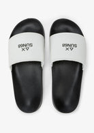 Sun68 Ciabatte Uomo Nere e Bianche X36101 1101 SUN68 