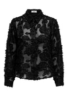 Jacqueline De Yong Camicia Donna Maya Nera 15332572 Black JACQUELINE DE YONG 