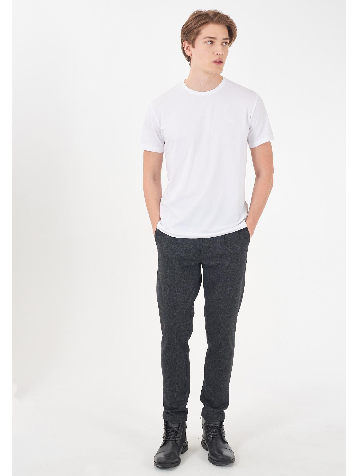 Yes Zee T-Shirt Uomo Bianco T902 S700 0101 YES ZEE 