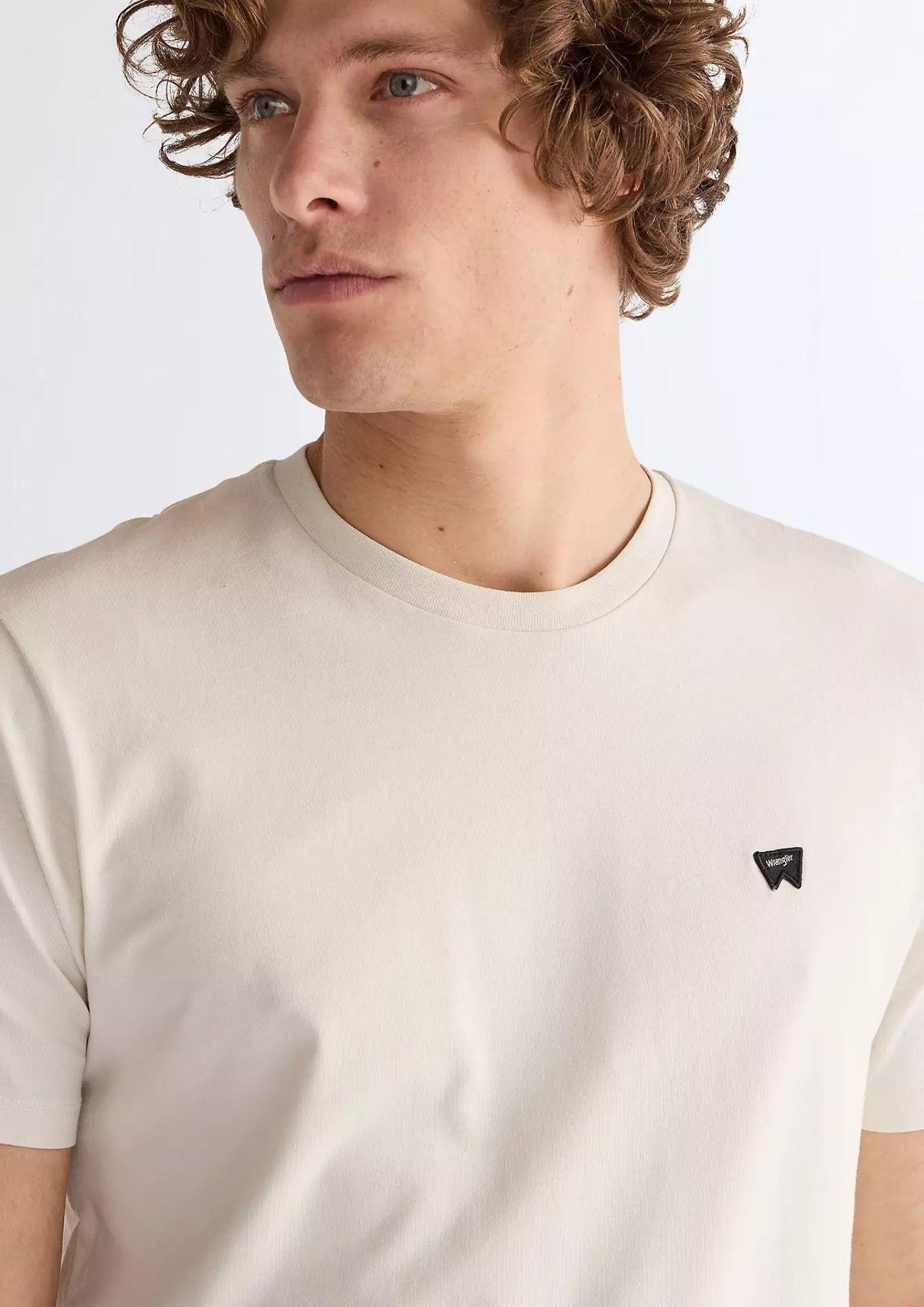 Wrangler T-Shirt Uomo Bianco Vintage 112351234 WHITE WRANGLER 