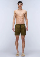 Napapijri Costume Uomo Haldane Verde Oliva Scuro NP0A4HRZ G3A NAPAPIJRI 
