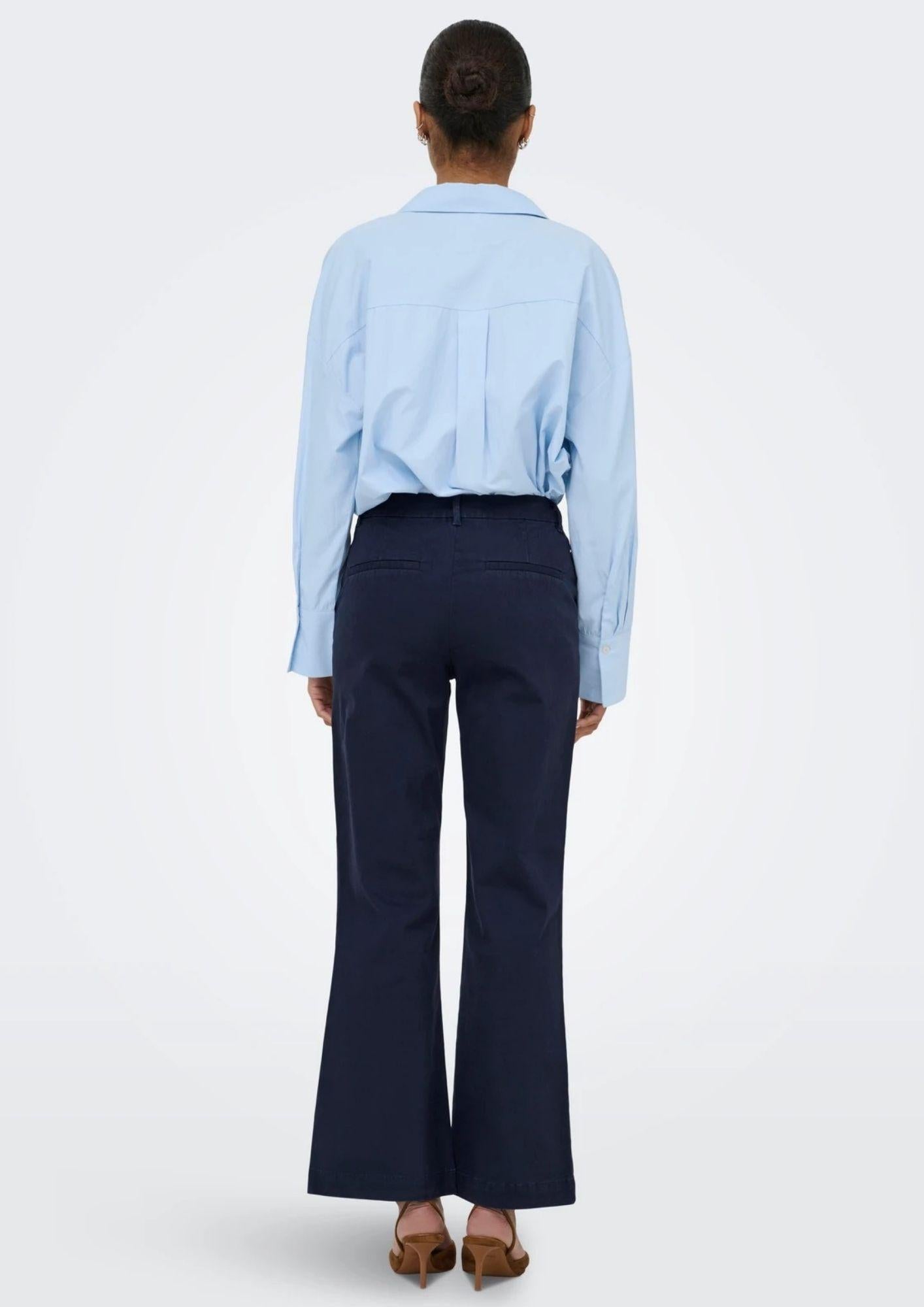 Only Pantalone Donna Stella Blu 15364098 Night Sky ONLY 