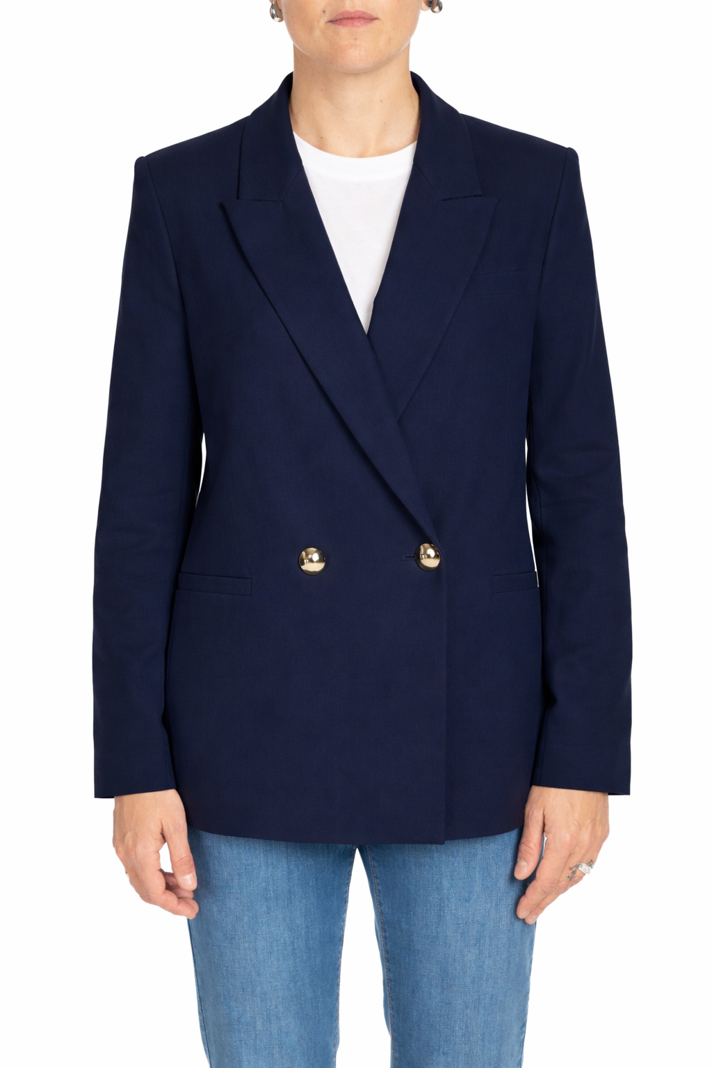 Diana Gallesi Giacca Donna Blu Navy R215R002317N 34 DIANA GALLESI 