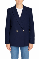 Diana Gallesi Giacca Donna Blu Navy R215R002317N 34 DIANA GALLESI 