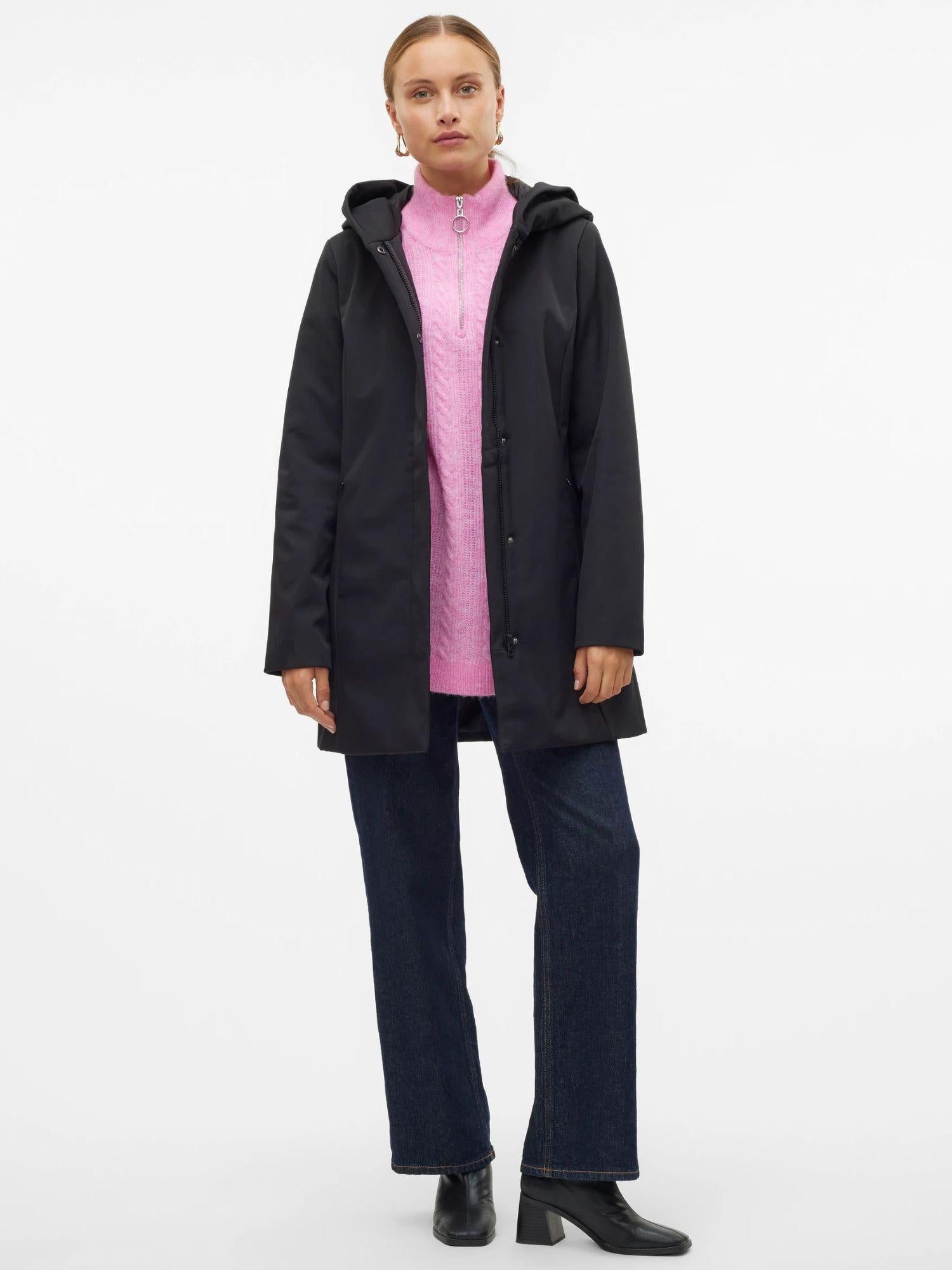 Vero Moda Giubbino Donna  Sotfshelldona Nero 10311233 Black VERO MODA 