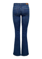 Jeans Donna Only Onlann Blu Denim Scuro<BR/> 15337824 Dark Blue Denim ONLY 