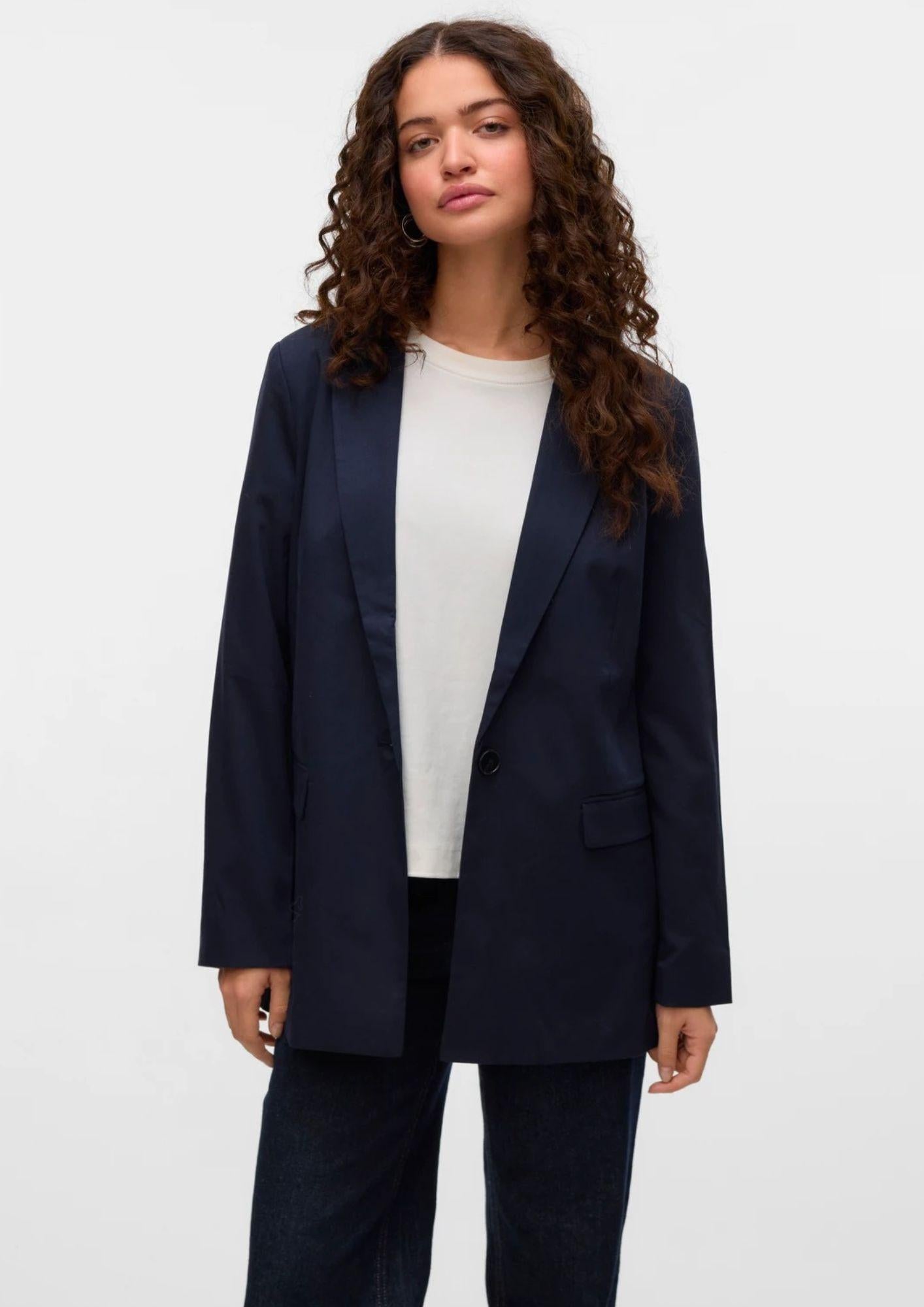 Vero Moda Giacca Donna Nila Blu 10320915 Navy Blazer VERO MODA 