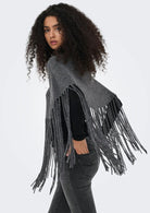 Jacqueline De Yong Bolero Donna Andrea Grigio Medio 15356040 Dark Grey Melange JACQUELINE DE YONG 