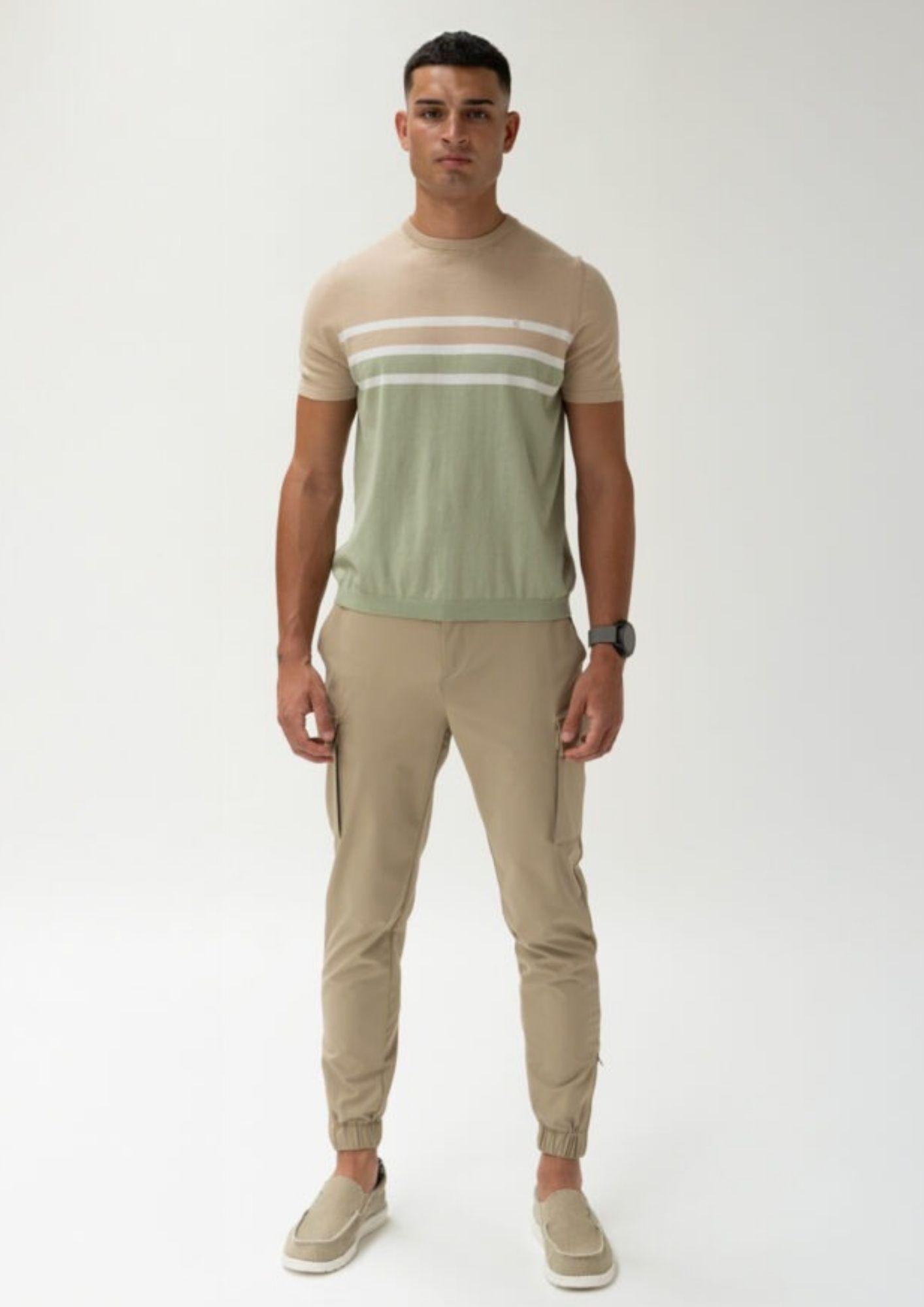 Rihunik Pantalone Uomo Alf Beige RIMA325B F0219 115 RIHUNIK 