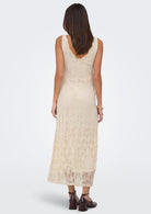 Only Vestito Donna Albina Gligio Betulla 15372795 Birch ONLY 