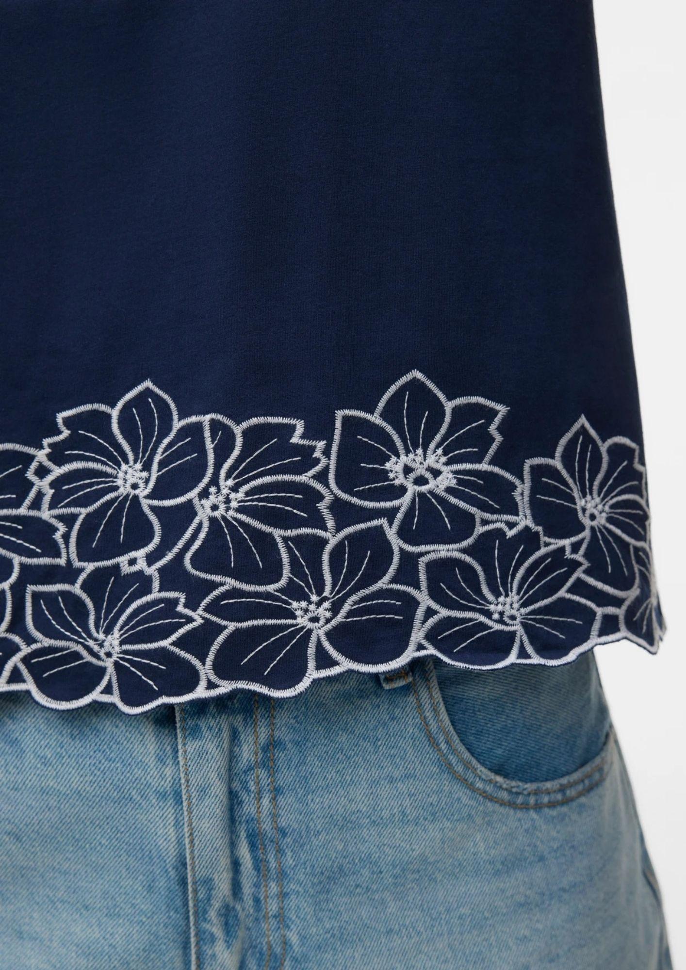 Vero Moda T-Shirt Donna Noah Blu Navy 10342965 Navy Blazer White VERO MODA 