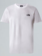 The North Face T-shirt Simple Dome Uomo TNF White NF0A87NG FN4 THE NORTH FACE 