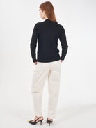 Yes Zee Maglia Donna Nera M015 IP00 0801 YES ZEE 