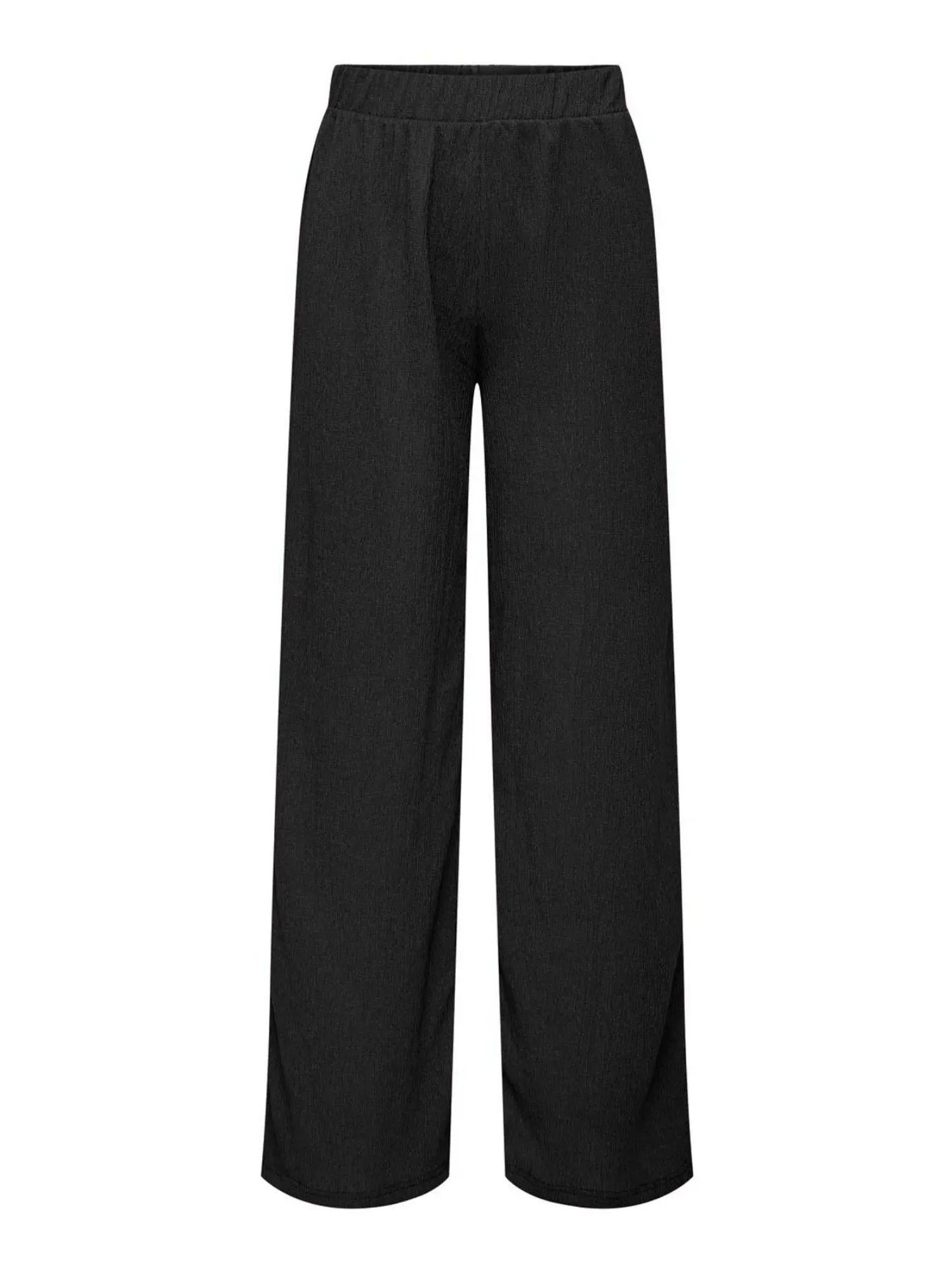 Jacqueline De Yong JDYDEBBIE Pantaloni Wide Fit Donna Nero 15352943 Black JACQUELINE DE YONG 