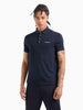 Armani Exchange Men's Jersey Polo Navy Blue