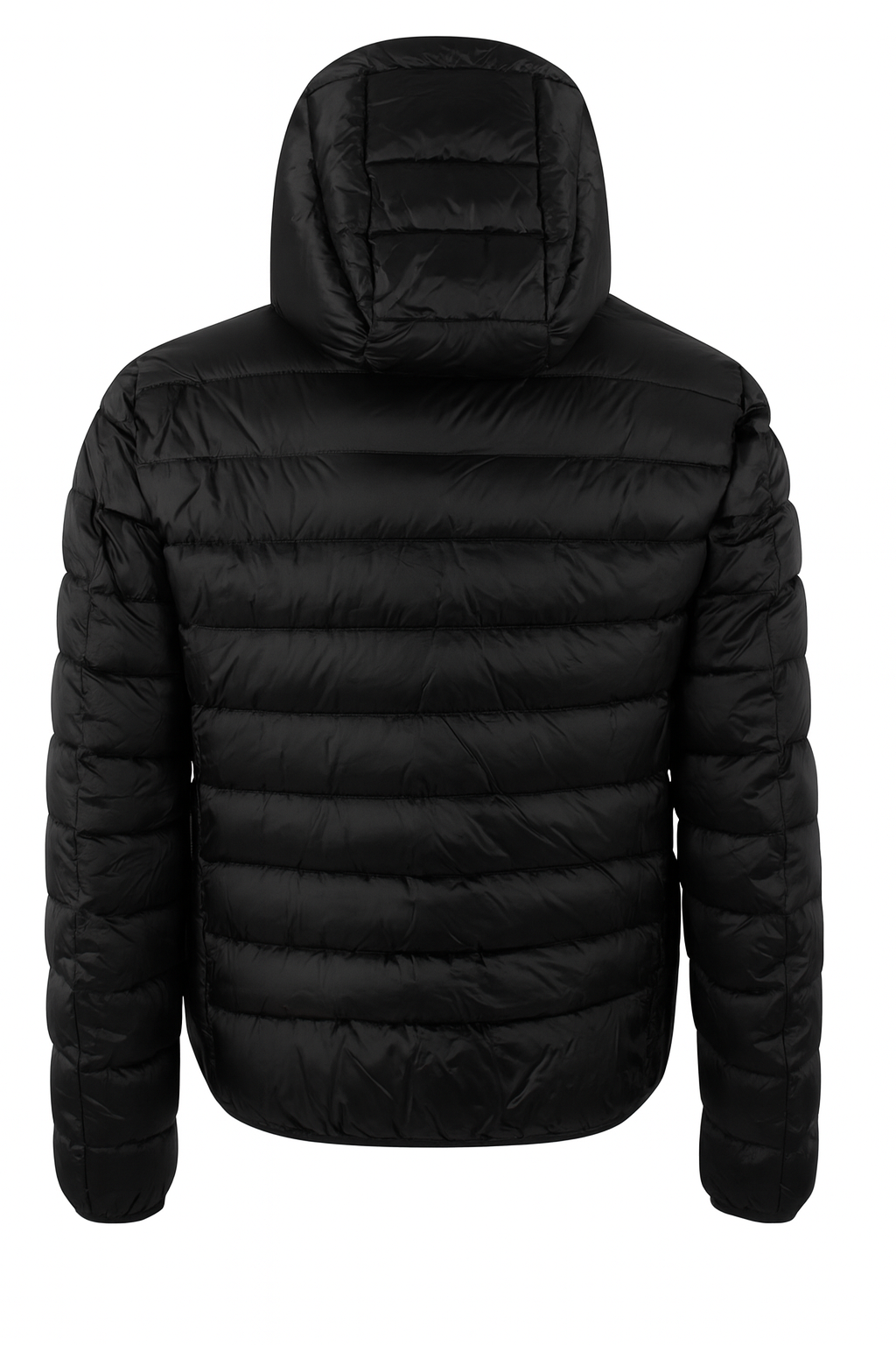 Giubbino Uomo Trapuntato Con Cappuccio Nero J876 QG00 0801 YES ZEE 