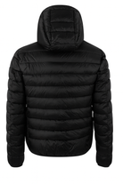 Giubbino Uomo Trapuntato Con Cappuccio Nero J876 QG00 0801 YES ZEE 