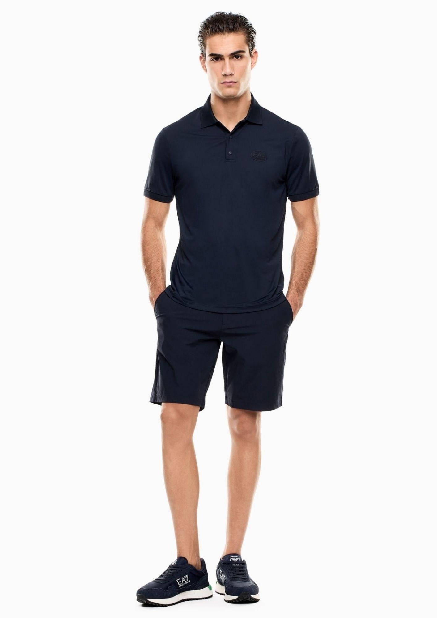 EA7 Emporio Armani Polo Uomo Blu 7M001290 AF13689 UB102 EA7 EMPORIO ARMANI 