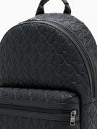 Armani Exchange Zaino con logo allover in tessuto riciclato ASV Nero XM000237 AF12133 UC001 ARMANI EXCHANGE 