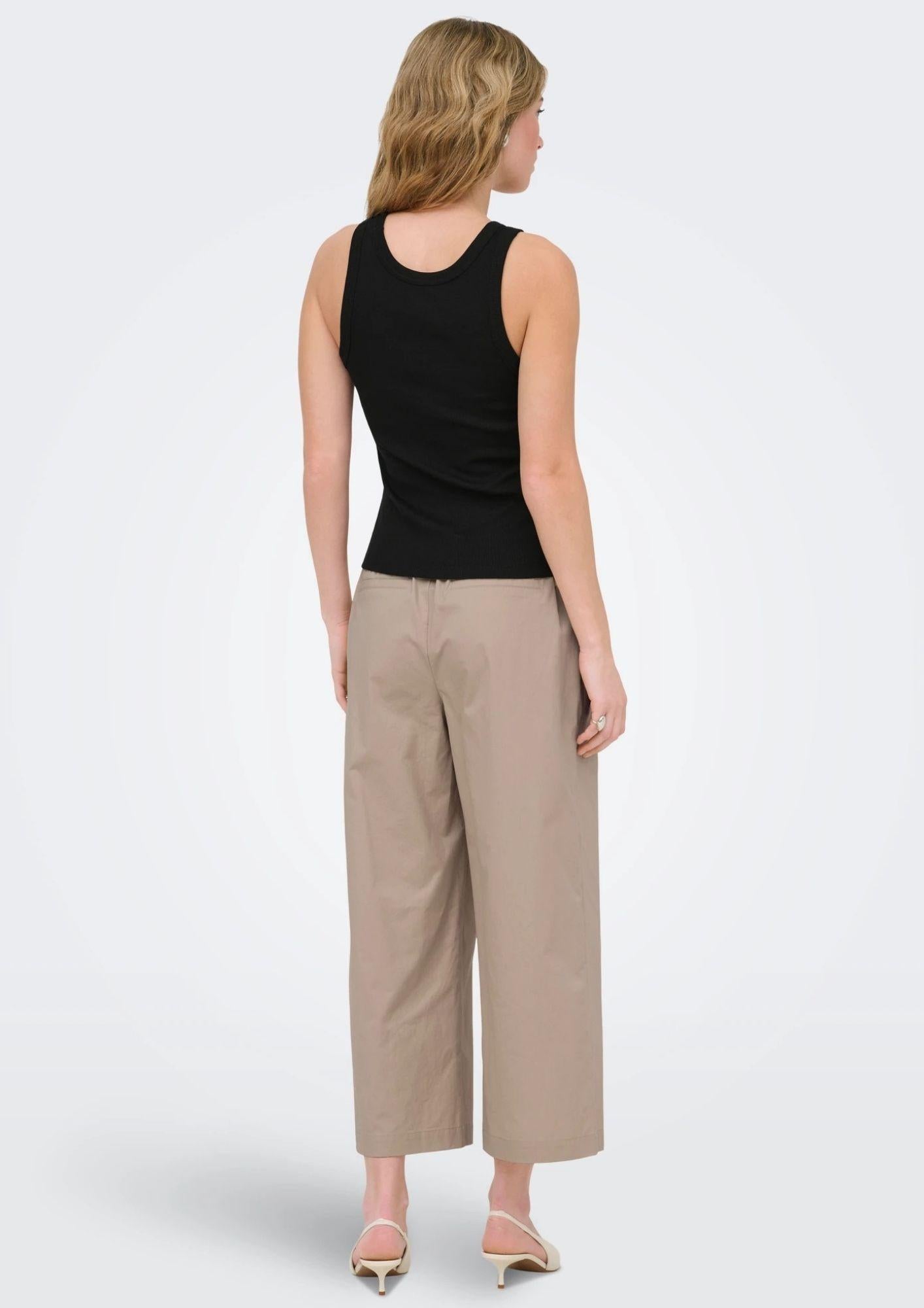 Only Canottiera Donna Val Nera 15371705 Black ONLY 