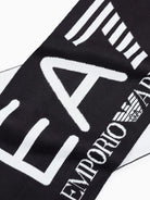 EA7 Emporio Armani Sciarpa Visibility con maxi logo EA7 Nero 7X000007 AF11994 MC008 EA7 EMPORIO ARMANI 
