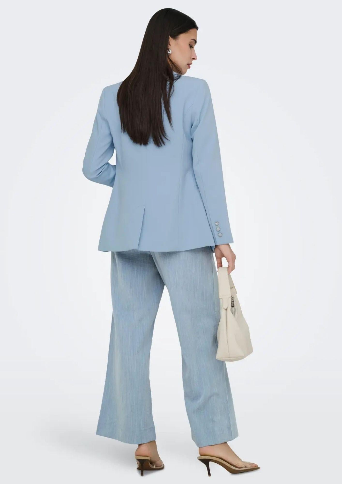 Only Giacca Donna Astrid Azzurra 15294709 Soft Chambray ONLY 