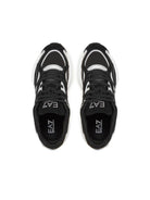 EA7 Emporio Armani Sneakers Crave Nero Argento X8X237 XK425 N763 EA7 EMPORIO ARMANI 