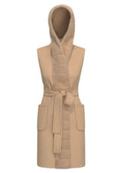 Emme Marella Cappotto Smanicato Formosa Beige 2525276011200 002 EMME MARELLA 