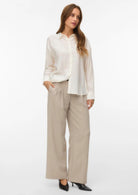 Vero Moda Camicia Donna Kaja Bianca 10340687 Snow White VERO MODA 
