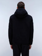 Napapijri Felpa in Pile con Cappuccio e Zip Yupik Uomo Nero NP0A4GNS 041 NAPAPIJRI 