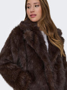 Only Cappotto Donna Dawn Marrone 15348976 Chocolate Torte ONLY 