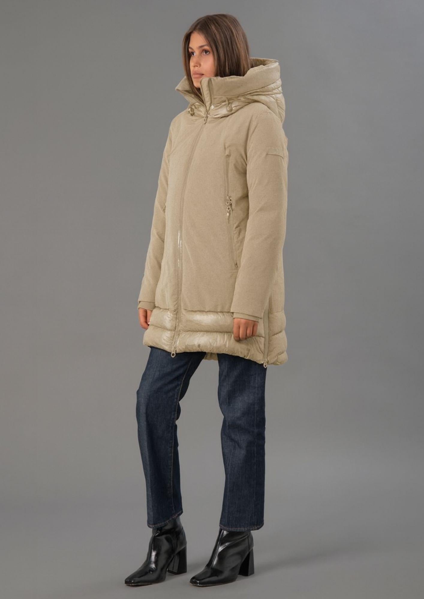 Rihunik Giacca Invernale Donna Lisbona25 Beige RIW277J F0117 101 RIHUNIK 